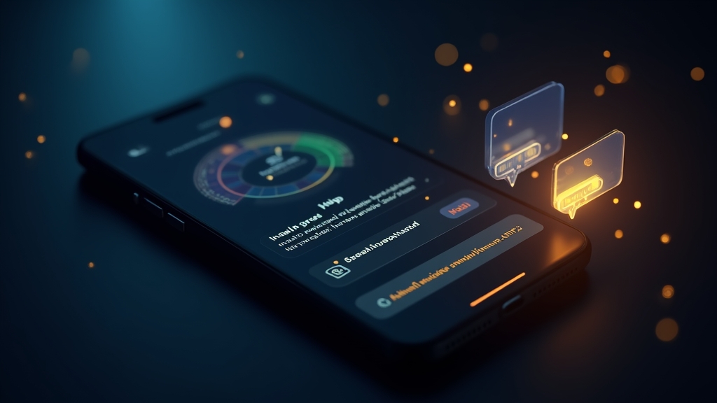 Smartphone mit Support-Hilfe bei Installationsproblem in Casino-Optik